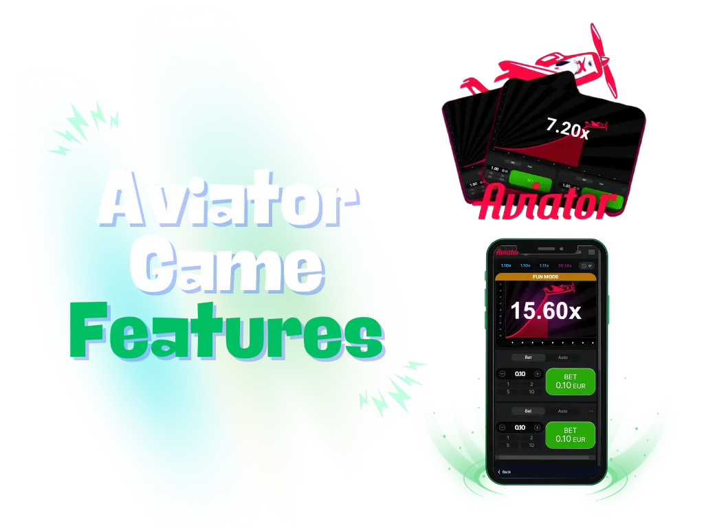 Main features of the game Aviator Lucky Star casino Online