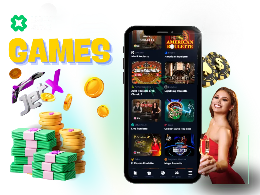 popular games in Luckystar casino